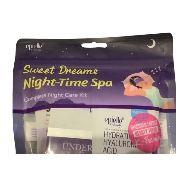 Sweet Dreams Night-Time Spa Complete Night Care Kit Epielle 6 Items Relaxation - Picture 3 of 7